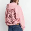 Hoodie mit Herz-Grafik