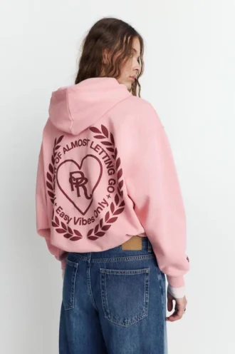 Hoodie mit Herz-Grafik