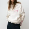Hoodie mit Schleifen-Grafik