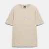 Interlock-Sweatshirt mit kurzen Ärmeln und Grafikprint