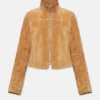Jacke aus 100 % Wildleder
