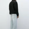 Jacke aus Kunstwildleder