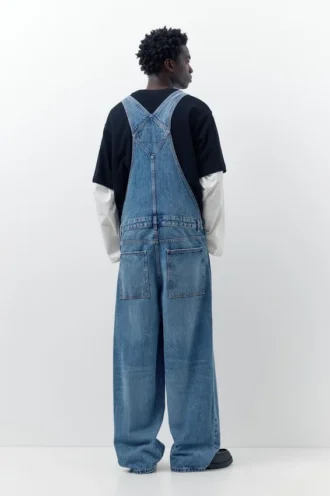 Jeans-Latzhose