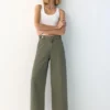 Jeans mit verstellbarer Taille und Ballon-Schnitt