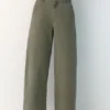 Jeans mit verstellbarer Taille und Ballon-Schnitt