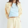 Jeans mit verstellbarer Taille und Ballon-Schnitt Jeans mit verstellbarer Taille und Ballon-Schnitt
