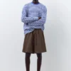 Jogger-Bermudashorts aus 100 % Leinen