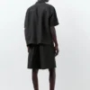 Jogger-Bermudashorts aus 100 % Leinen
