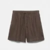 Jogger-Bermudashorts aus 100 % Leinen
