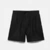 Jogger-Bermudashorts aus 100 % Leinen