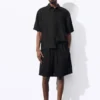 Jogger-Bermudashorts aus 100 % Leinen