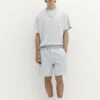 Jogger-Bermudashorts mit Logo Jogger-Bermudashorts mit Logo