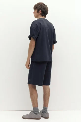 Jogger-Bermudashorts mit Logo
