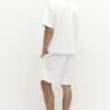 Jogger-Bermudashorts mit Logo