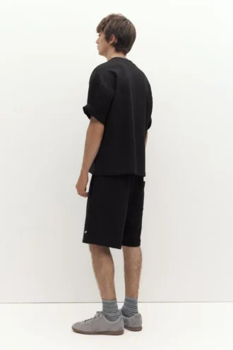 Jogger-Bermudashorts mit Logo