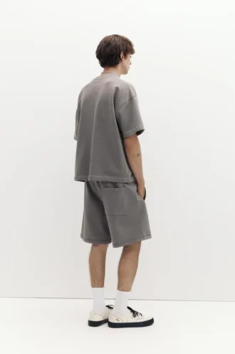 Jogger-Bermudashorts mit Logo