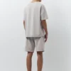 Jogger-Bermudashorts und T-Shirts im Set