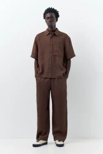 Jogginghose aus 100 % Leinen
