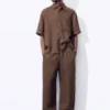 Jogginghose aus 100 % Leinen Jogginghose aus 100 % Leinen