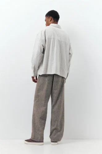 Jogginghose aus Leinenmischung