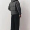 Kapuzen-Daunen-Jacke