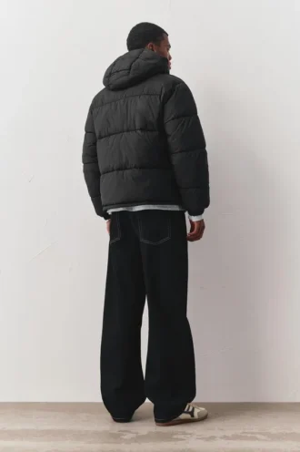 Kapuzen-Daunen-Jacke