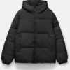Kapuzen-Daunen-Jacke