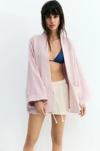 Kimono aus Krepp