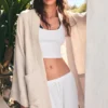 Kimono aus Krepp