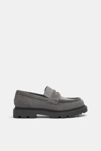 Klobige Leder-Loafer