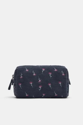 Kosmetiktasche mit Blumenmuster