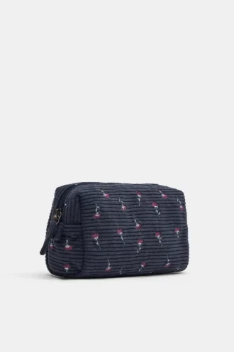 Kosmetiktasche mit Blumenmuster