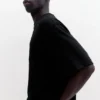 Kropptes Kurzarm-T-Shirt