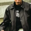Kunstleder-Jacke mit Knebelverschlüssen