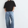 Kurzarm-Hemd mit Tasche