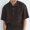 Kurzarm-Hemd mit Tasche