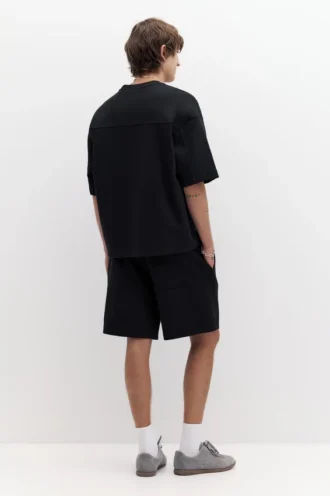 Kurzarm-Interlock-Sweatshirt
