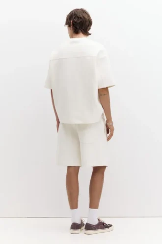 Kurzarm-Interlock-Sweatshirt