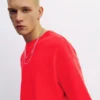 Kurzarm-Sweatshirt aus Interlock Kurzarm-Sweatshirt aus Interlock