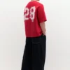 Kurzarm-Sweatshirt mit Aufnäher