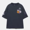 Kurzarm-Sweatshirt mit Aufnähern Kurzarm-Sweatshirt mit Aufnähern