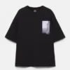 Kurzarm-Sweatshirt mit Fotodruck