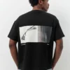 Kurzarm-Sweatshirt mit Grafik