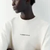 Kurzarm-Sweatshirt mit Slogan Kurzarm-Sweatshirt mit Slogan