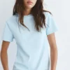 Kurzarm-T-Shirt aus 100 % Baumwolle
