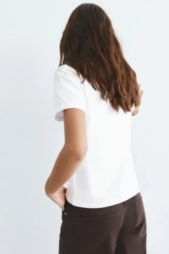 Kurzarm-T-Shirt aus 100 % Baumwolle