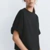 Kurzarm-T-Shirt in Boxy-Passform