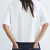 Kurzarm-T-Shirt in Boxy-Passform