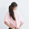 Kurzarm-T-Shirt in Boxy-Passform