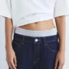 Kurzarm-T-Shirt in Boxy-Passform